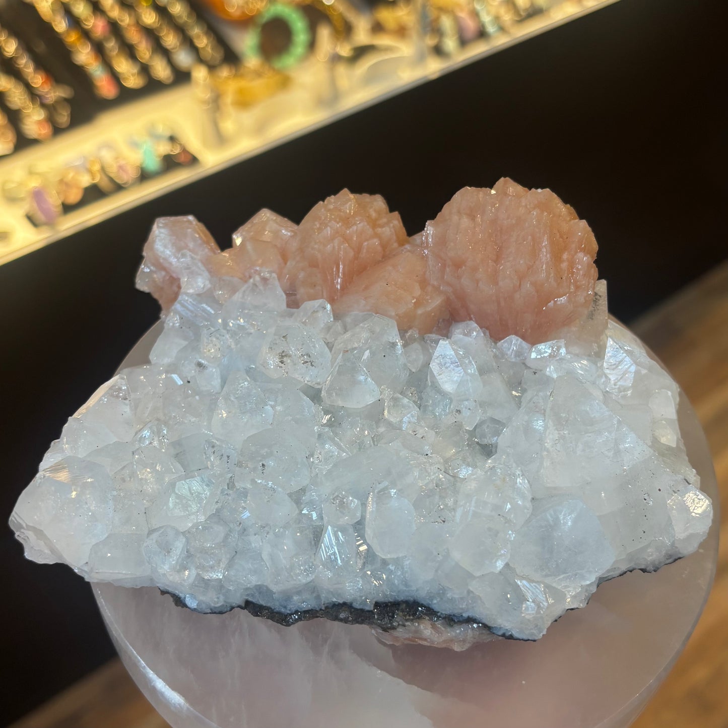 Apophyllite & Stillbyte A Grade
