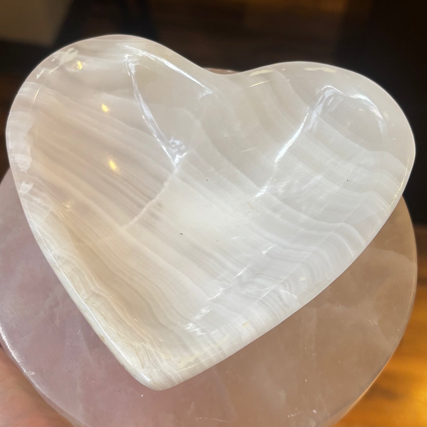 White Onyx Bowl