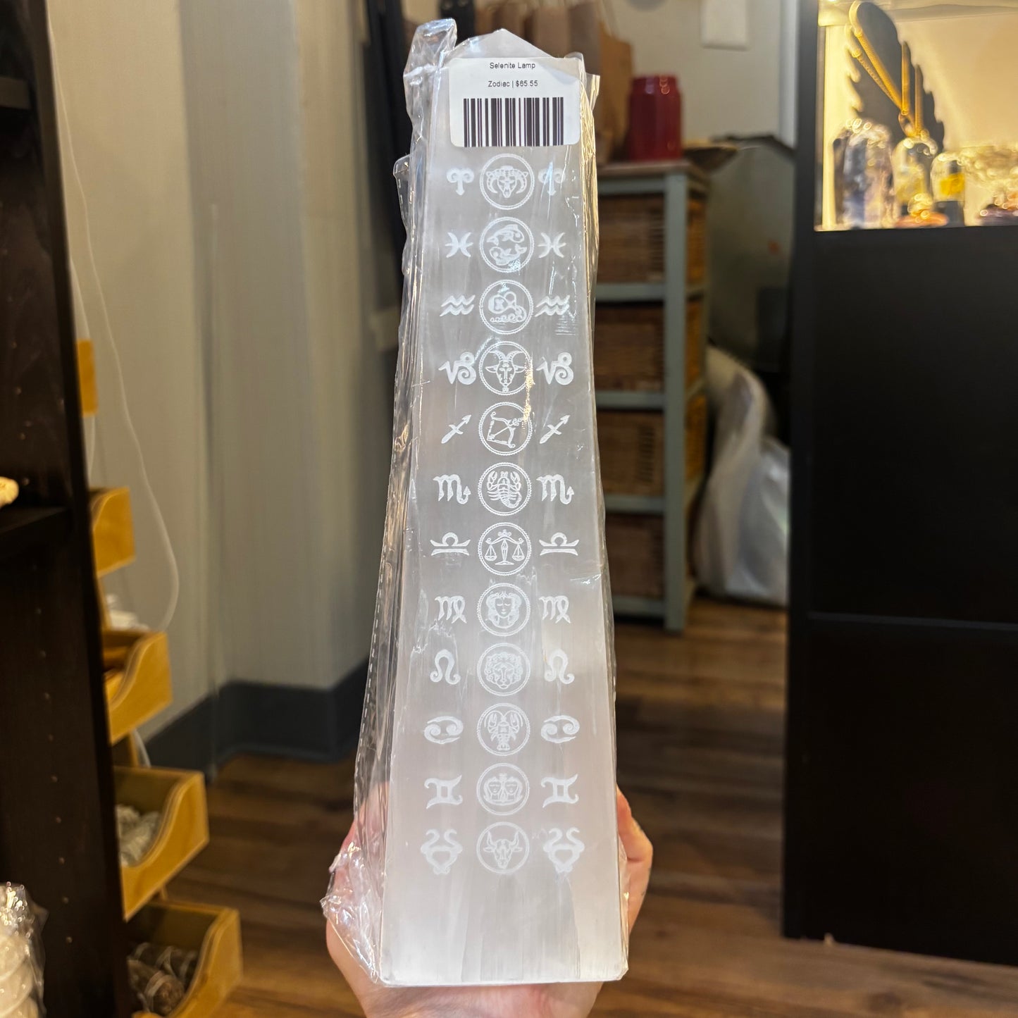 Selenite Lamp