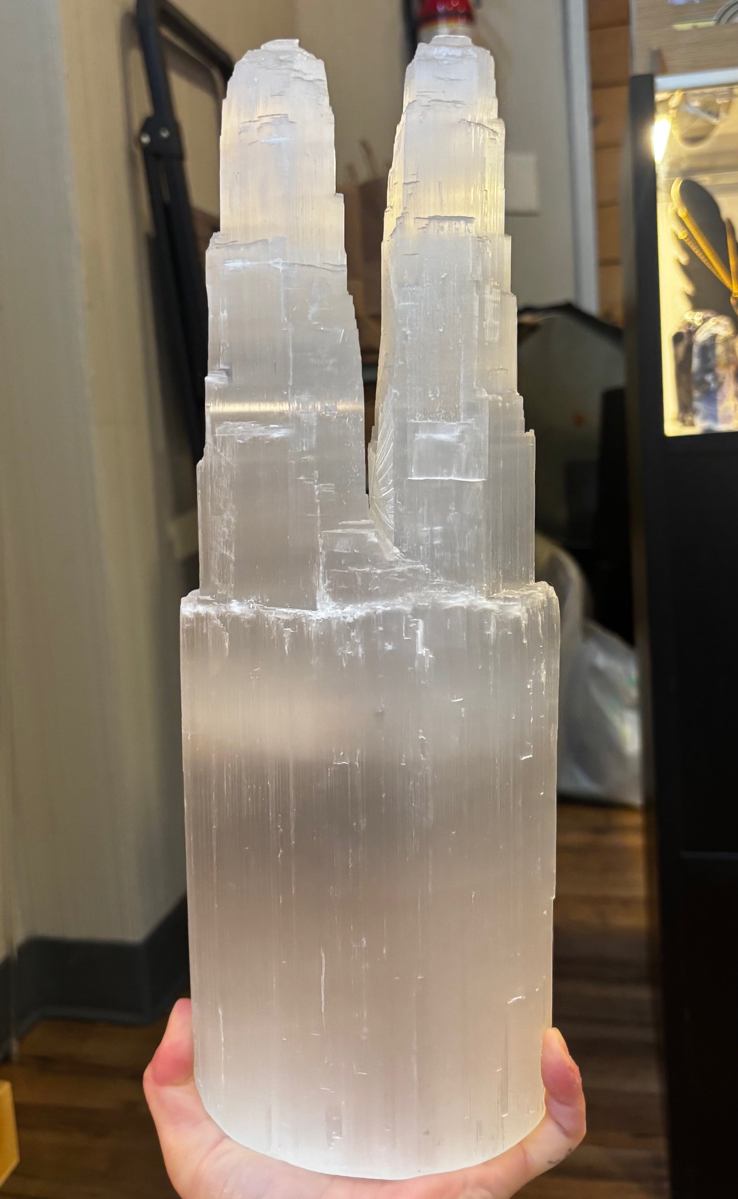 Selenite Lamp
