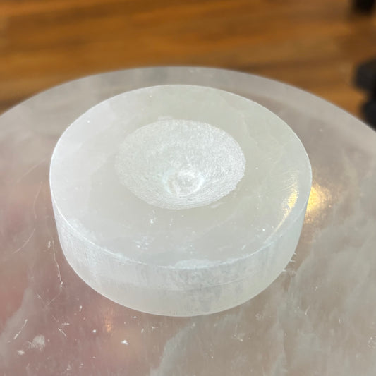 Selenite Sphere Stand