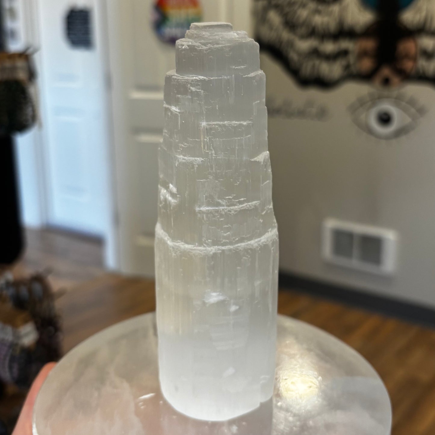 Selenite Lamp