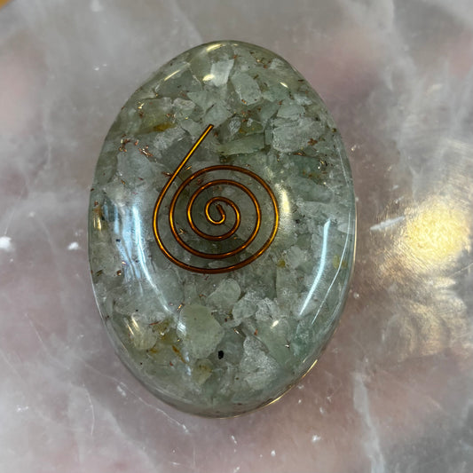 Orgone Palm Stone