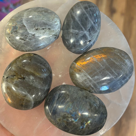 Labradorite Palm Stone