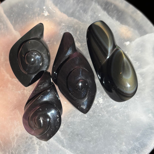 Rainbow Obsidian Pendant