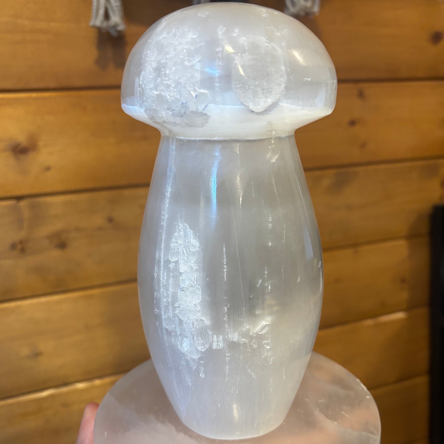 Selenite Lamp