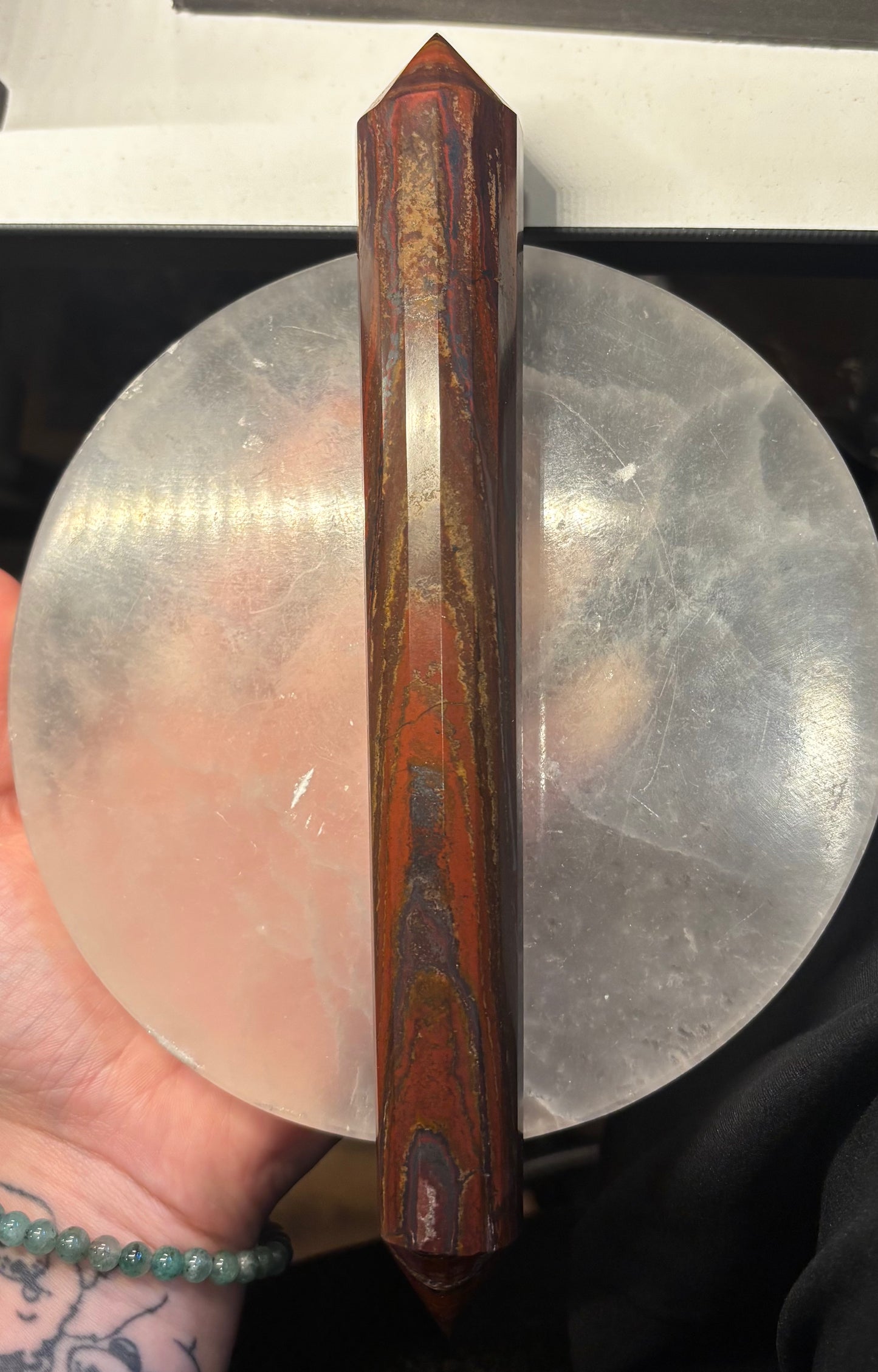 Hematite Jasper DT Wand