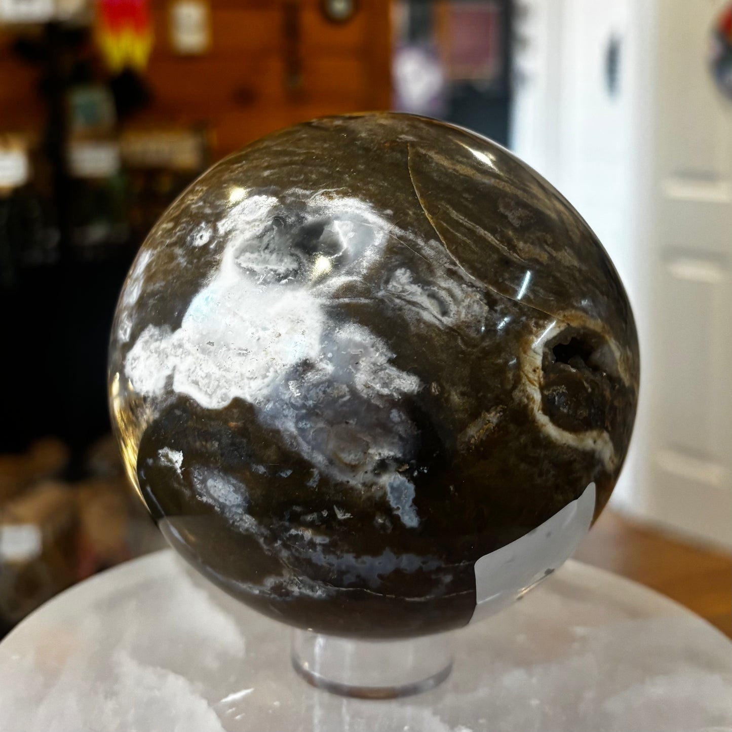 Ocean Jasper Sphere