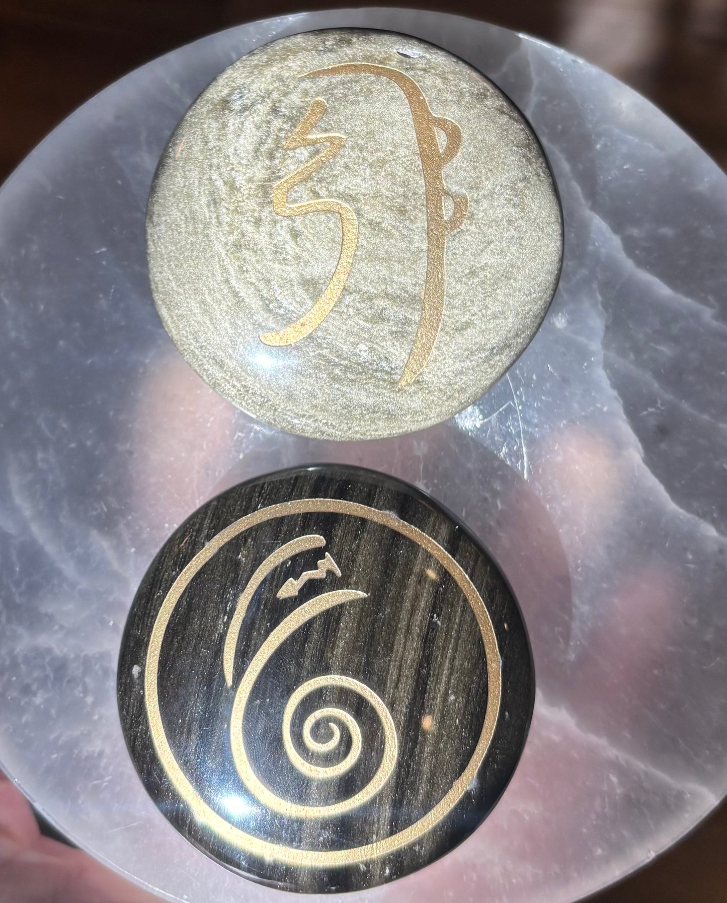 Golden Sheen Obsidian Reiki Stone
