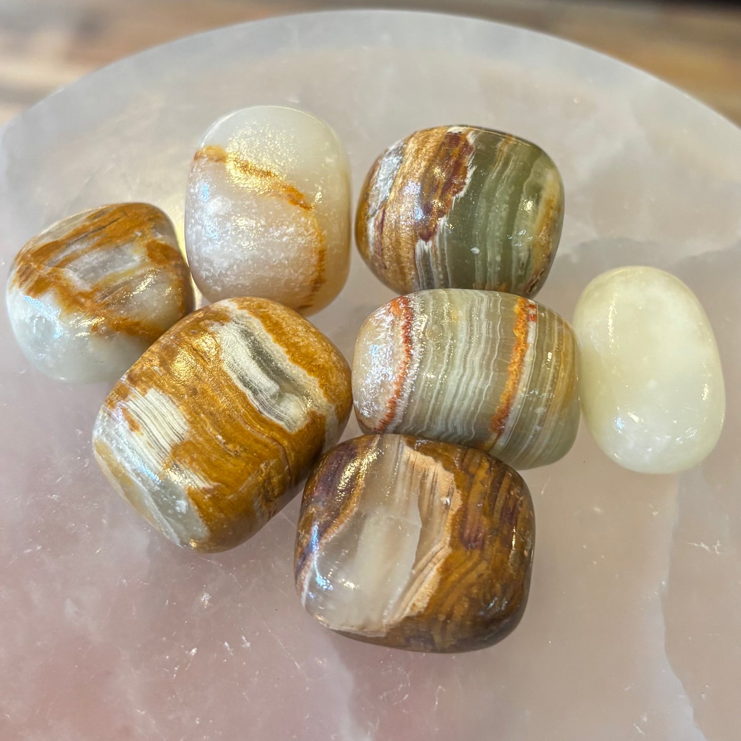 Green Onyx Tumble