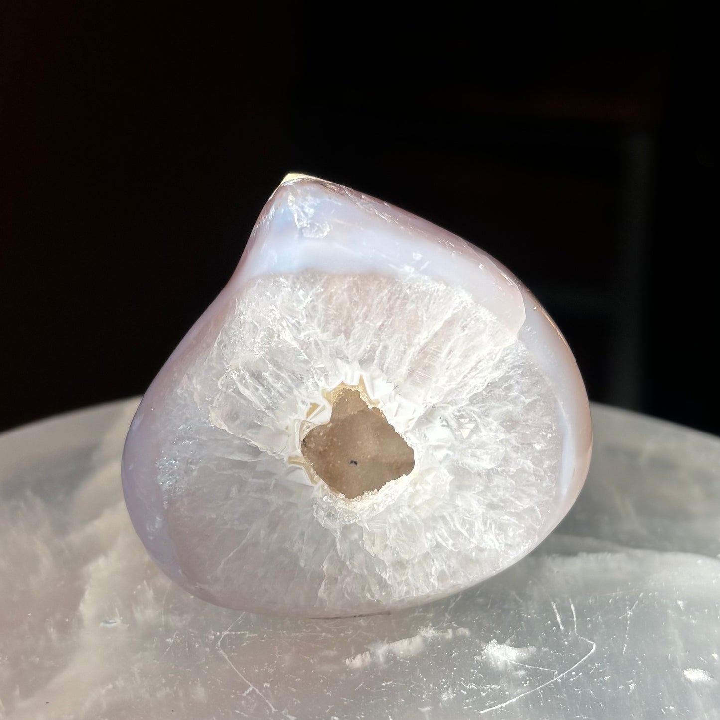 Druzy Agate Tower
