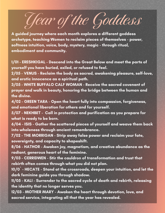 Year of The Goddess 2027