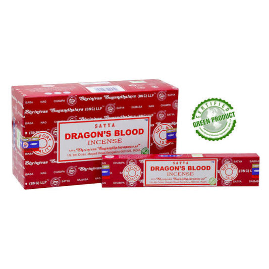 Satya Dragon's Blood (15g) Incense