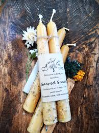 Beeswax Sacred Space Intention Candle